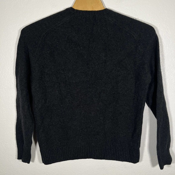 Polo Ralph Lauren Donegal Sweater Wool Blend Mens 2XL Dark Gray Crewneck‎ - Picture 3 of 9